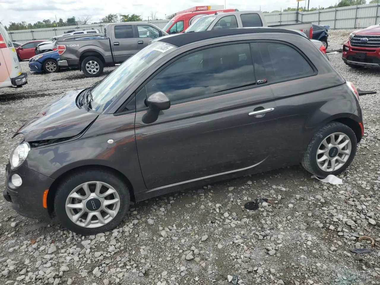 FIAT 500 2016. Lot# 65684385. VIN 3C3CFFLR9GT152580. Photo 1