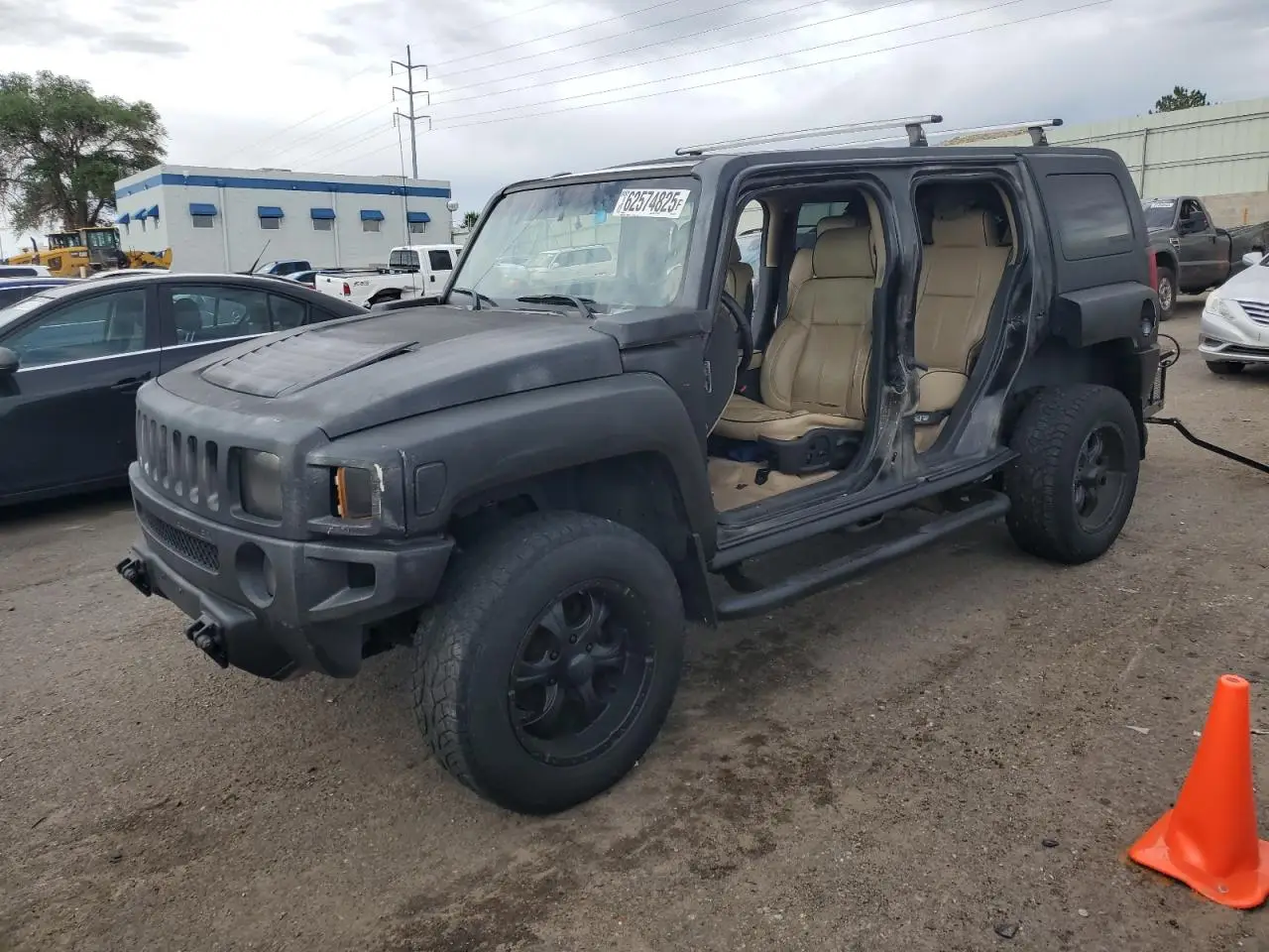 HUMMER H3 2008. Lot# 62574825. VIN 5GTEN13E088124313. Photo 1