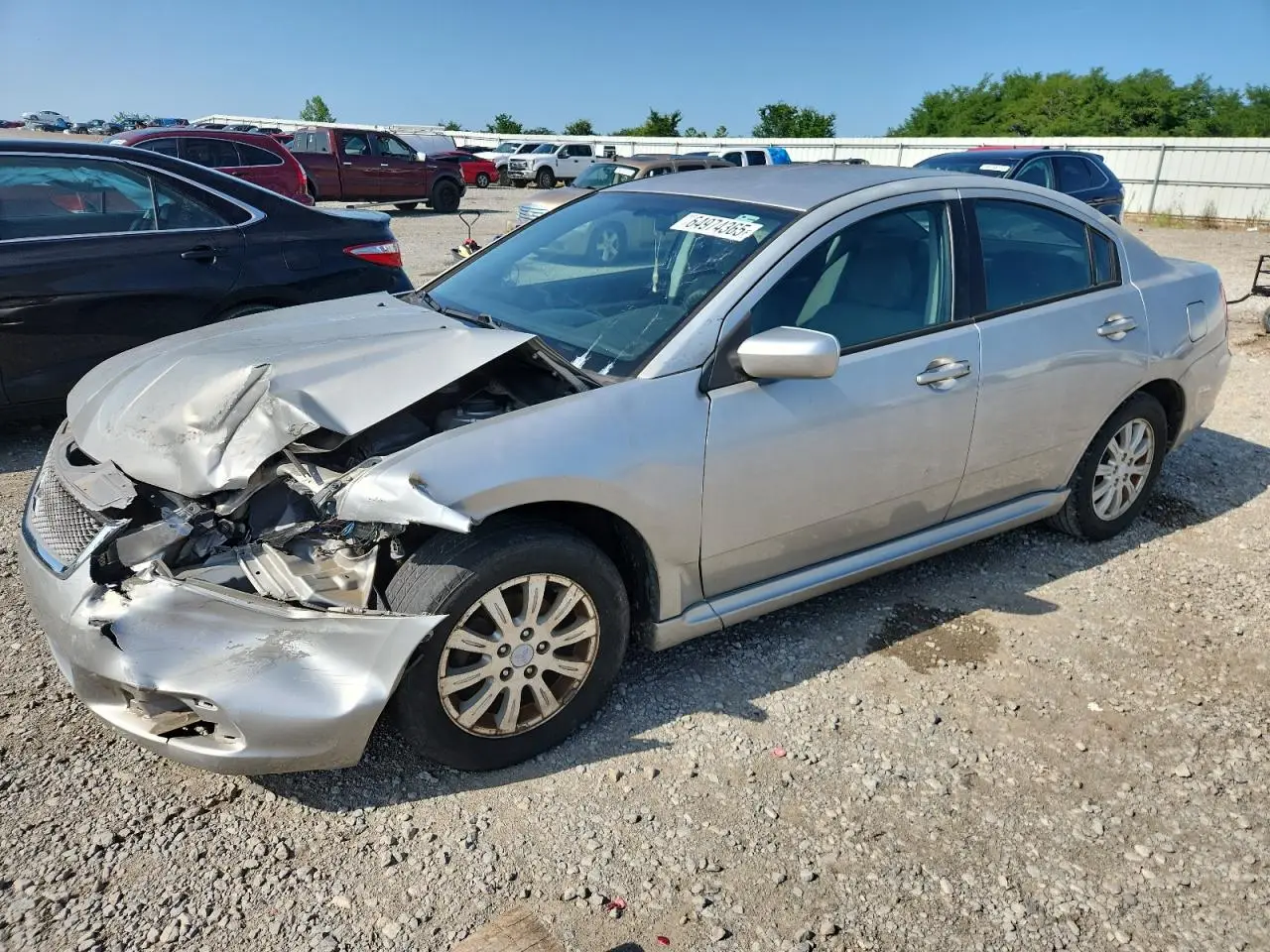 MITSUBISHI GALANT 2010. Lot# 64974365. VIN 4A32B2FF0AE008434. Photo 1