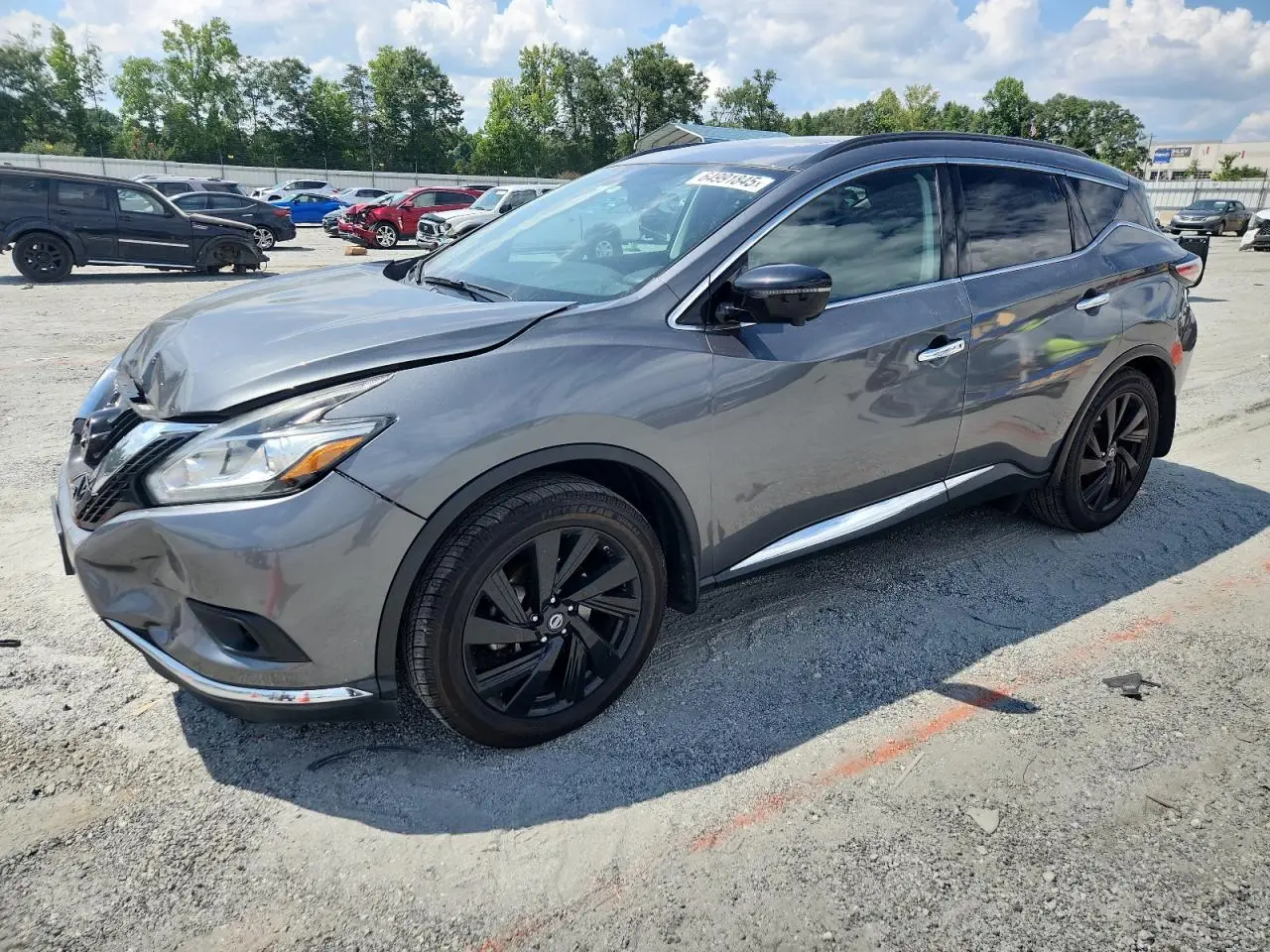 NISSAN MURANO 2017. Lot# 64991845. VIN 5N1AZ2MHXHN142551. Photo 1