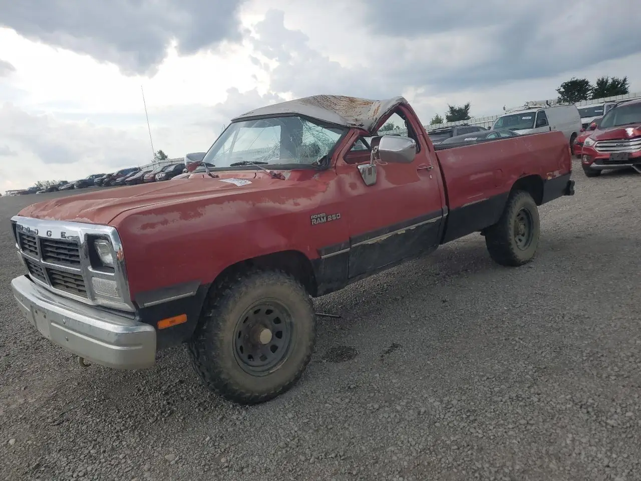 DODGE W SERIES 1992. Lot# 64938095. VIN 1B7KM26Z4NS505713. Photo 1