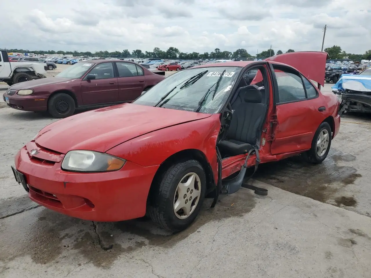 CHEVROLET CAVALIER 2004. Lot# 64756275. VIN 1G1JC52F347309266. Photo 1
