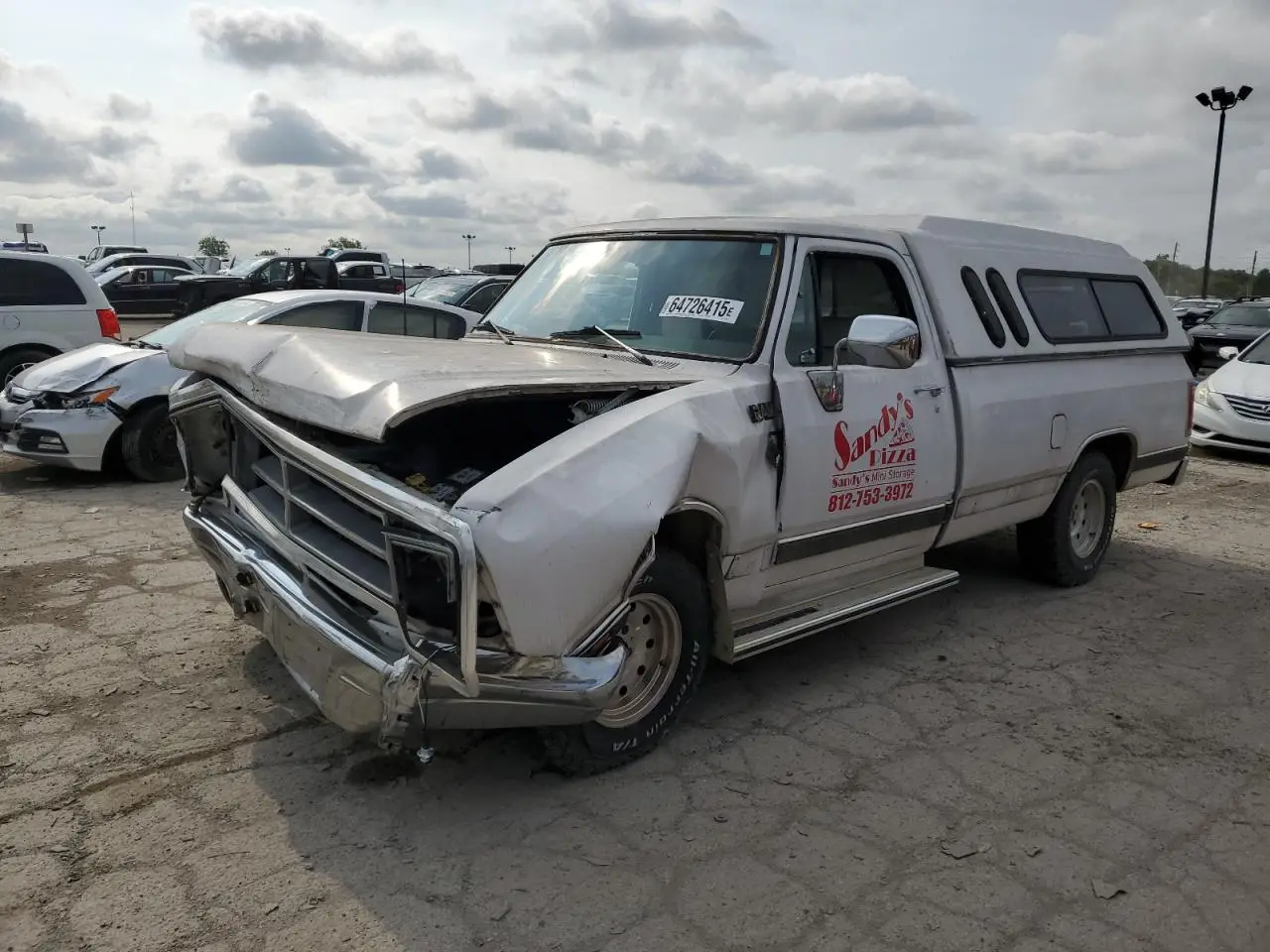 DODGE D SERIES 1990. Lot# 64726415. VIN 1B7GE16X3LS733792. Photo 1